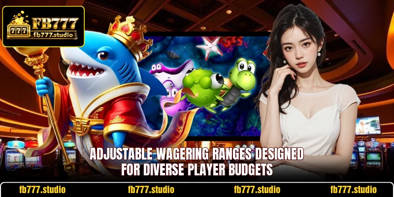 Adjustable wagering ranges designed for diverse player budgets