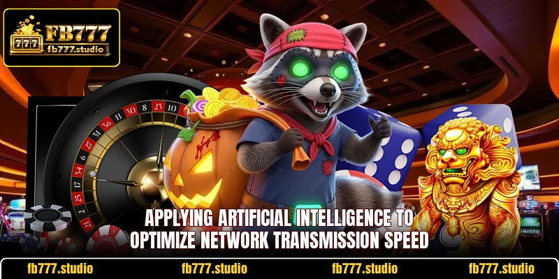 Applying artificial intelligence to optimize network transmission speed
