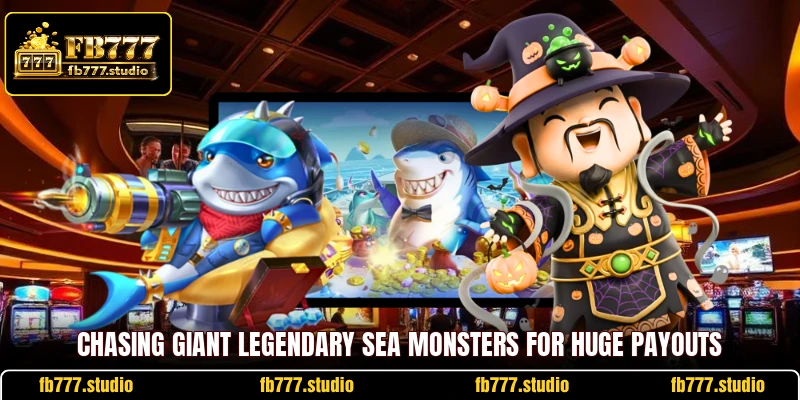 Chasing giant legendary sea monsters for huge payouts