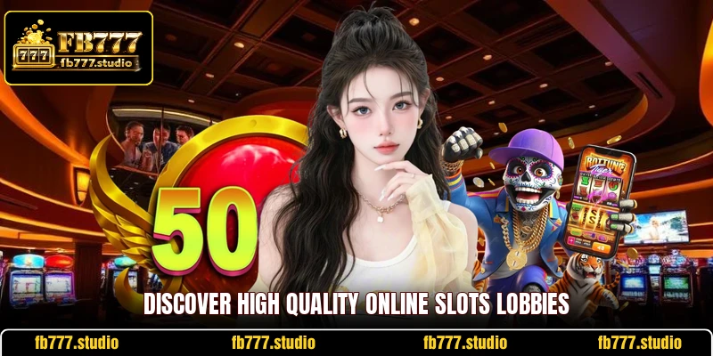 Discover high quality online slots lobbies