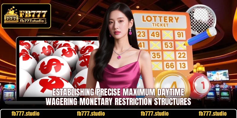 Establishing precise maximum daytime wagering monetary restriction structures