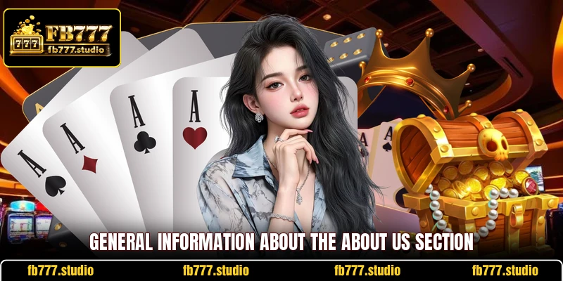 General information about the about us section