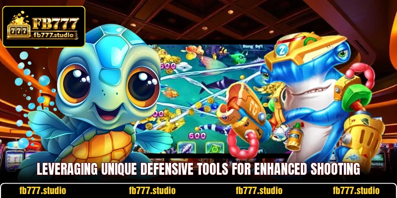 Leveraging unique defensive tools for enhanced shooting