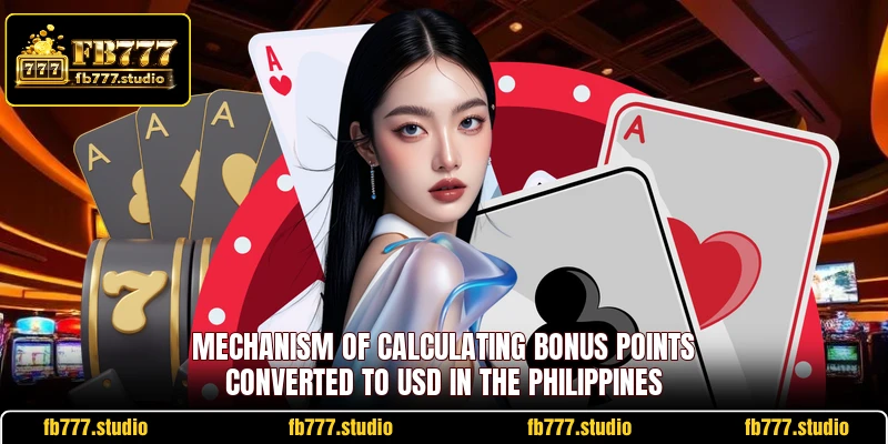 Mechanism of calculating bonus points converted to USD in the Philippines