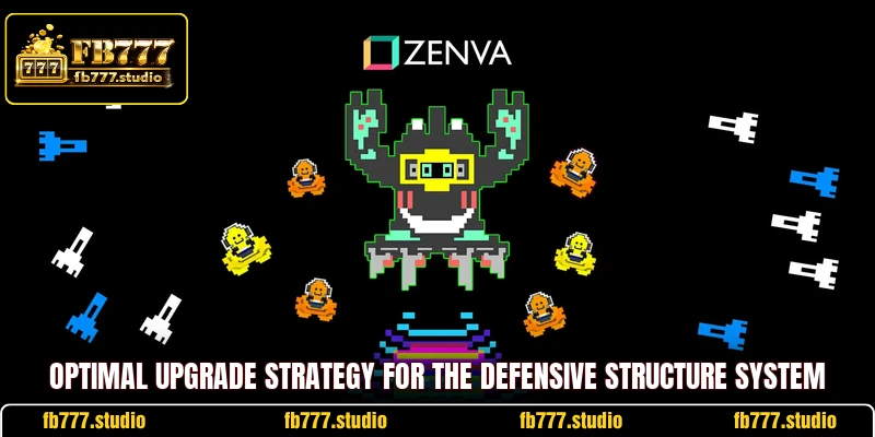Optimal upgrade strategy for the defensive structure system
