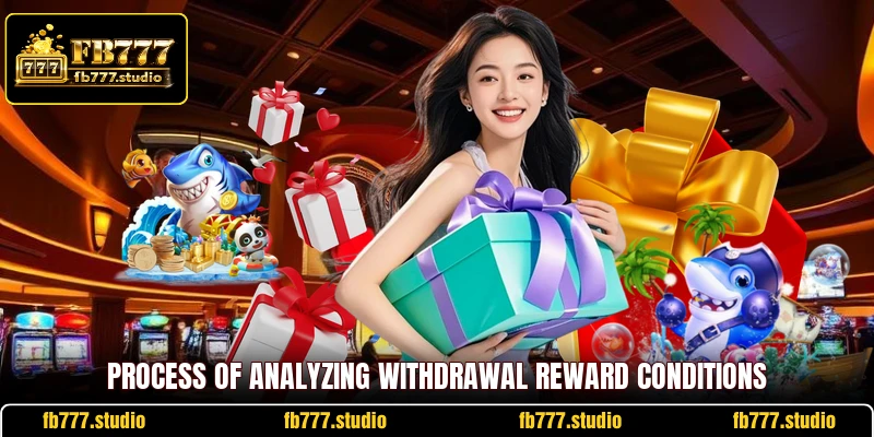 Process of analyzing withdrawal reward conditions