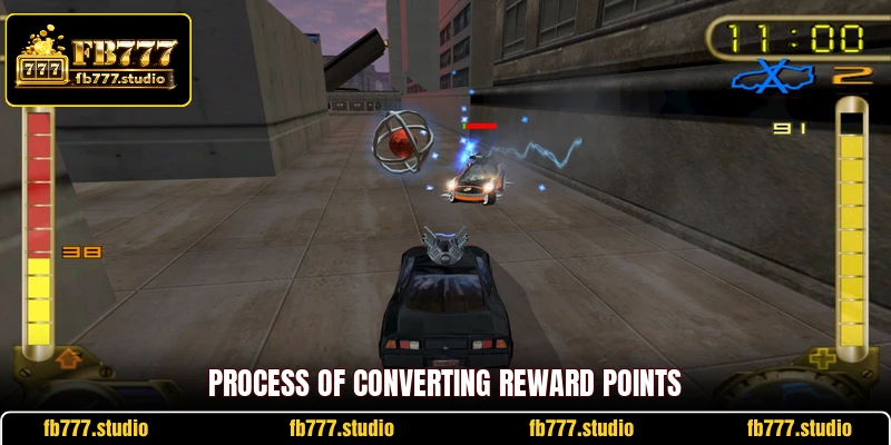 Process of converting reward points