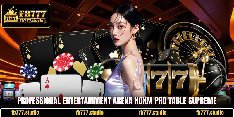 Professional entertainment arena hokm pro table supreme
