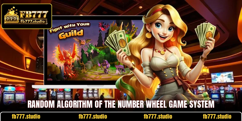 Random algorithm of the number wheel game system