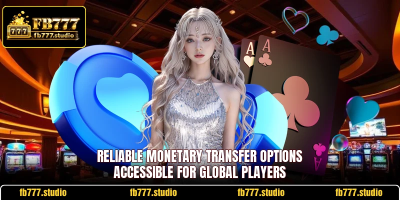 Reliable monetary transfer options accessible for global players