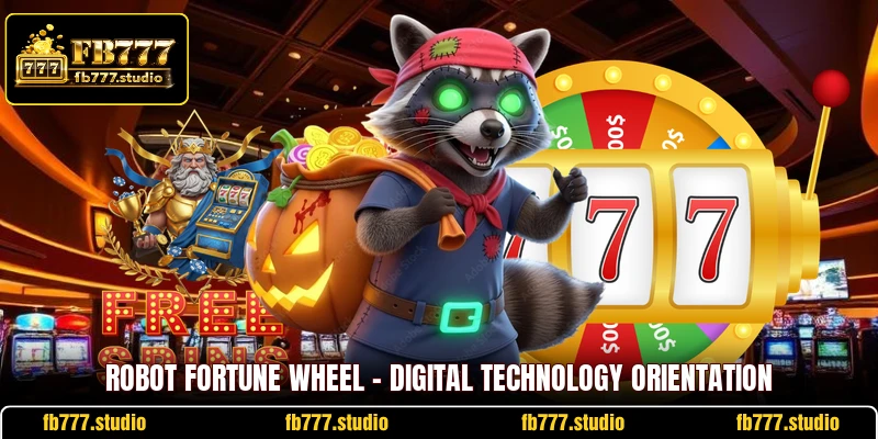 Robot Fortune Wheel - Digital Technology Orientation