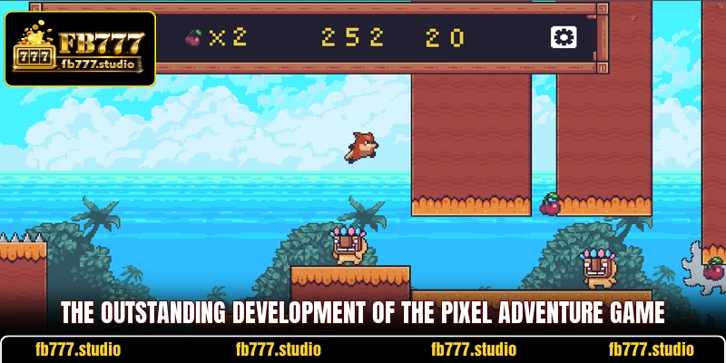 The outstanding development of the pixel adventure game